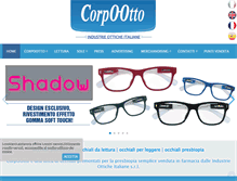 Tablet Screenshot of corpootto.it